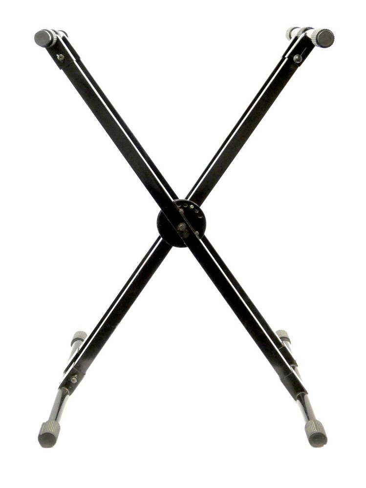 Stukture Double-Braced Quick Release Adjustable Folding Keyboard Stand