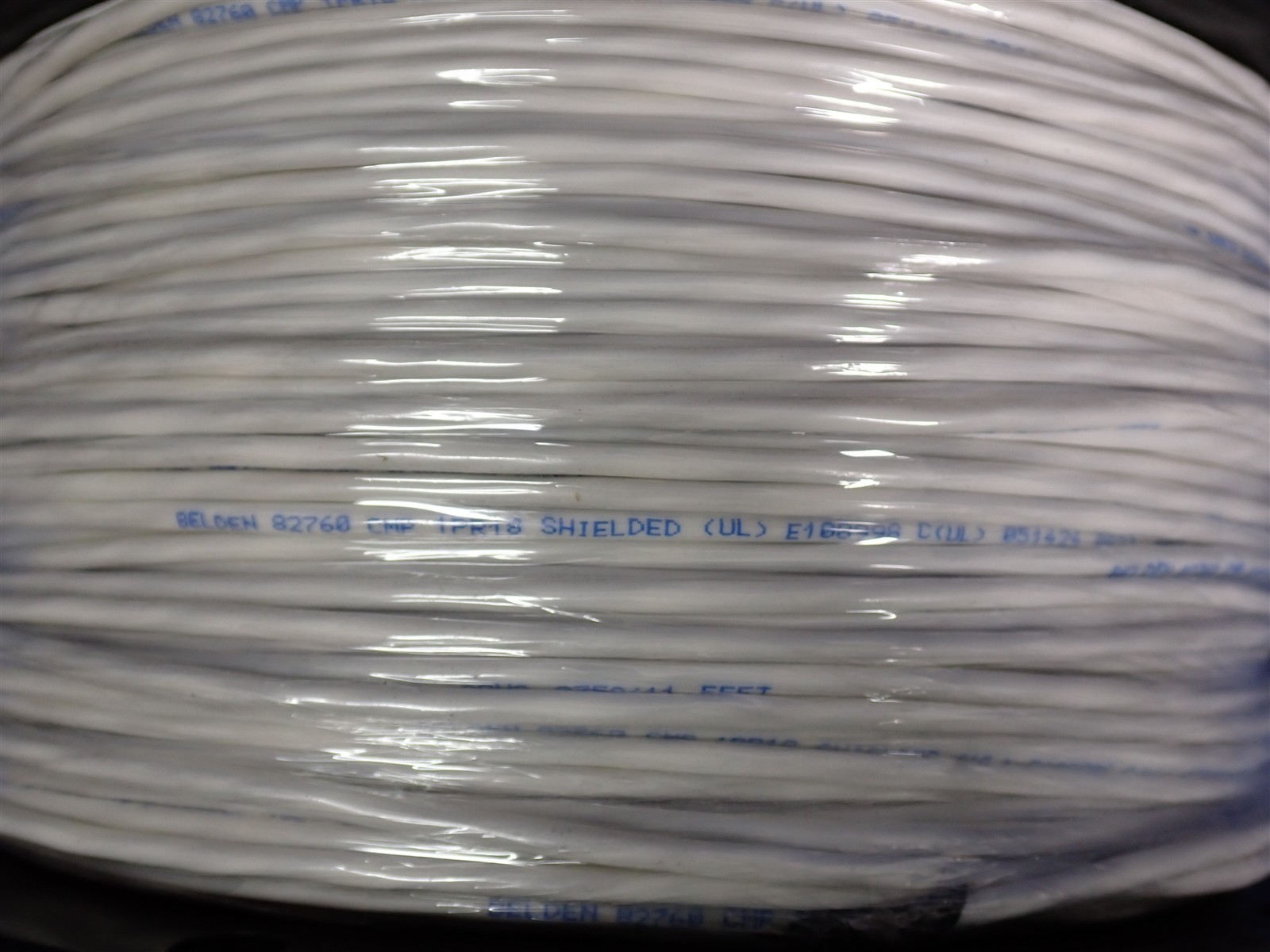 NEW 1000ft Spool of Belden B82760 Cable, 1 Pair, 2-Conductor, 18AWG (S27)
