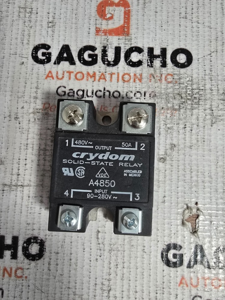 2X CRYDOM A4850-10 Solid-State Relay