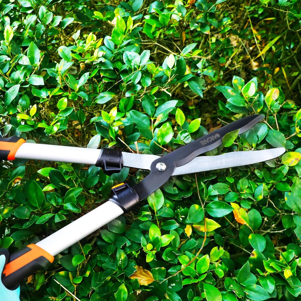 4 IN 1 Garden Shears Pruning Set with Bypass Pruning Shears Compound Lopper a...