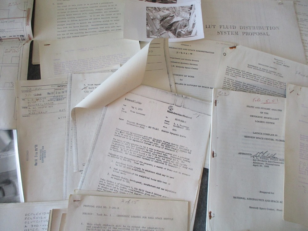 NASA SPACE SHUTTLE ROCKWELL GENERAL DYNAMICS PROPELLANT/CRYOGENICS PROPOSAL++