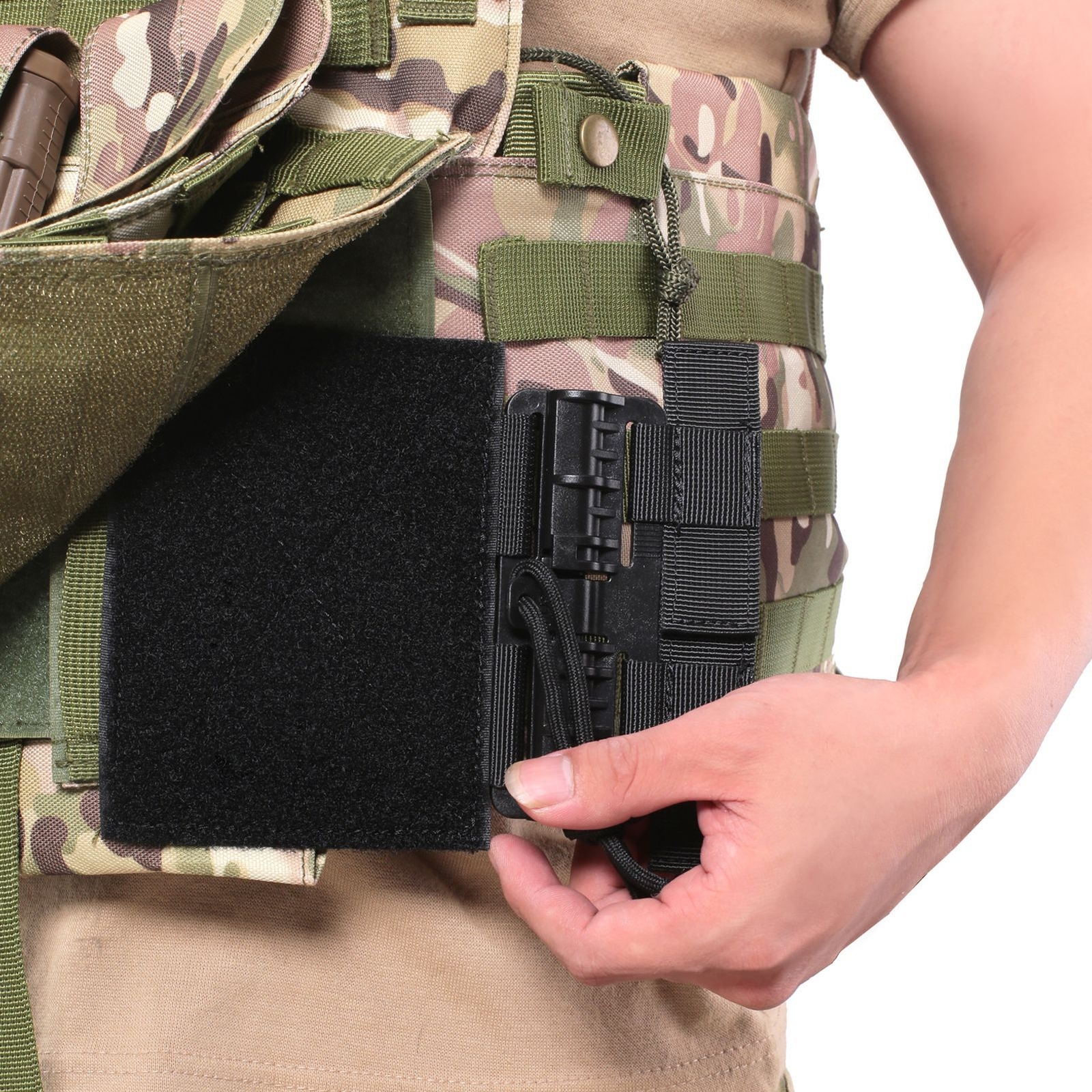 MOLLE Quick Release Buckle Tube Cummerbund Adapter Kit for Plate Carrier Vest