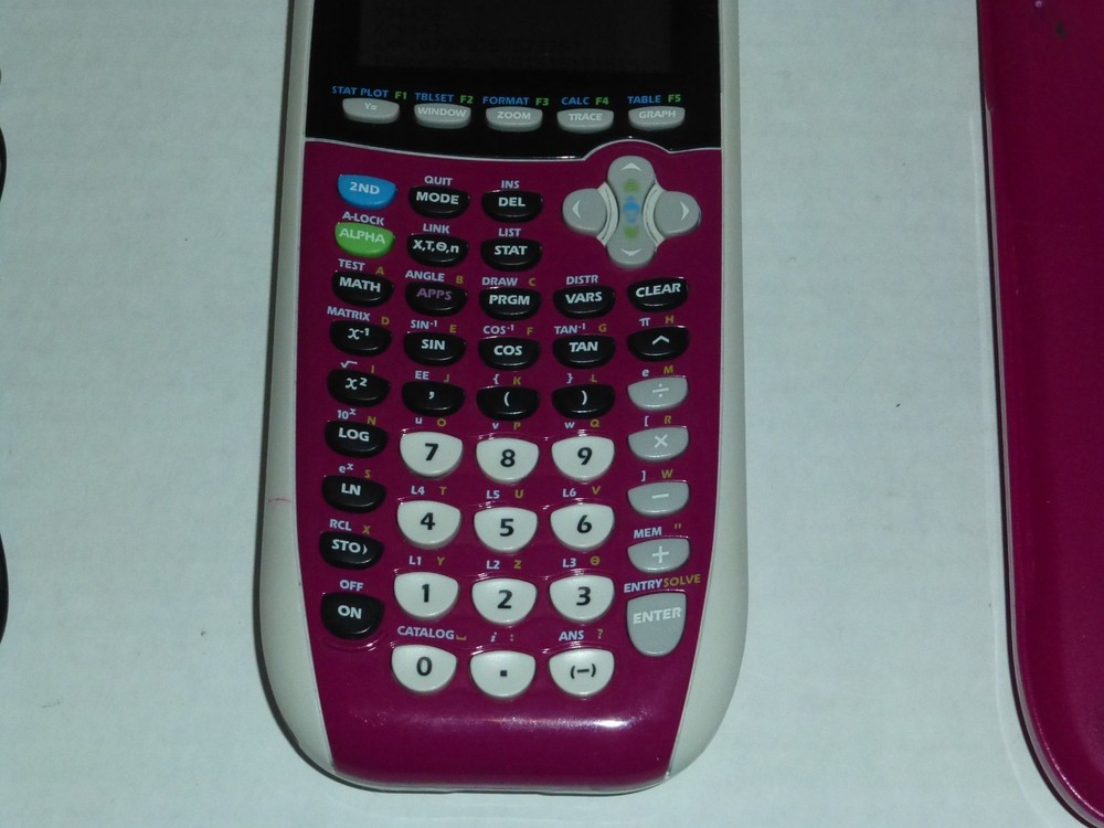 Texas Instruments TI-84 Plus C Silver Edition Graphing Calculator with Cover
