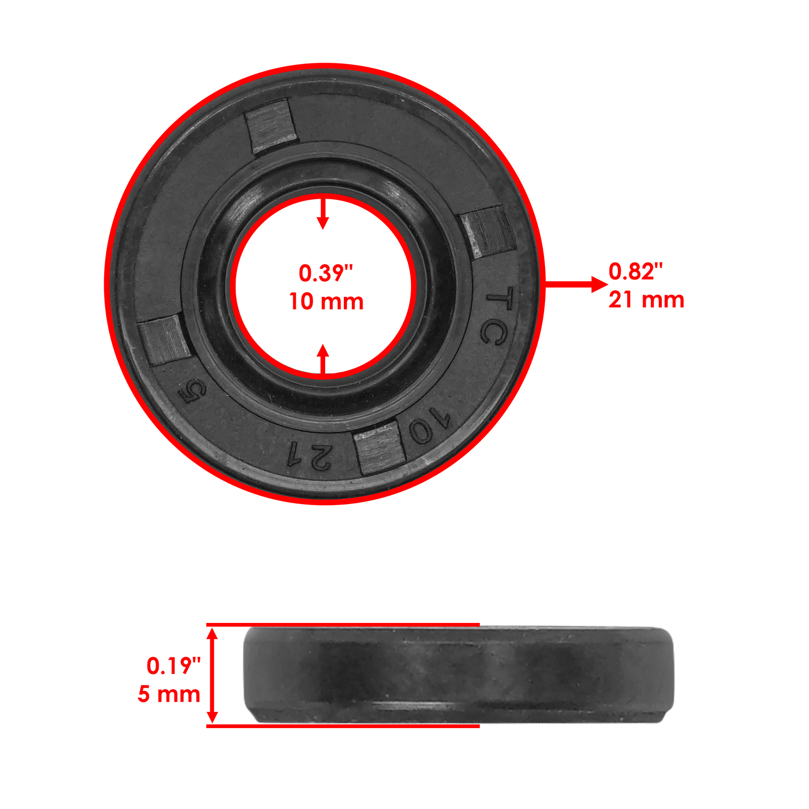 Caltric Water Pump Kit For Yamaha Grizzly 450 YFM450 2007-2014 11H-12438-10-00