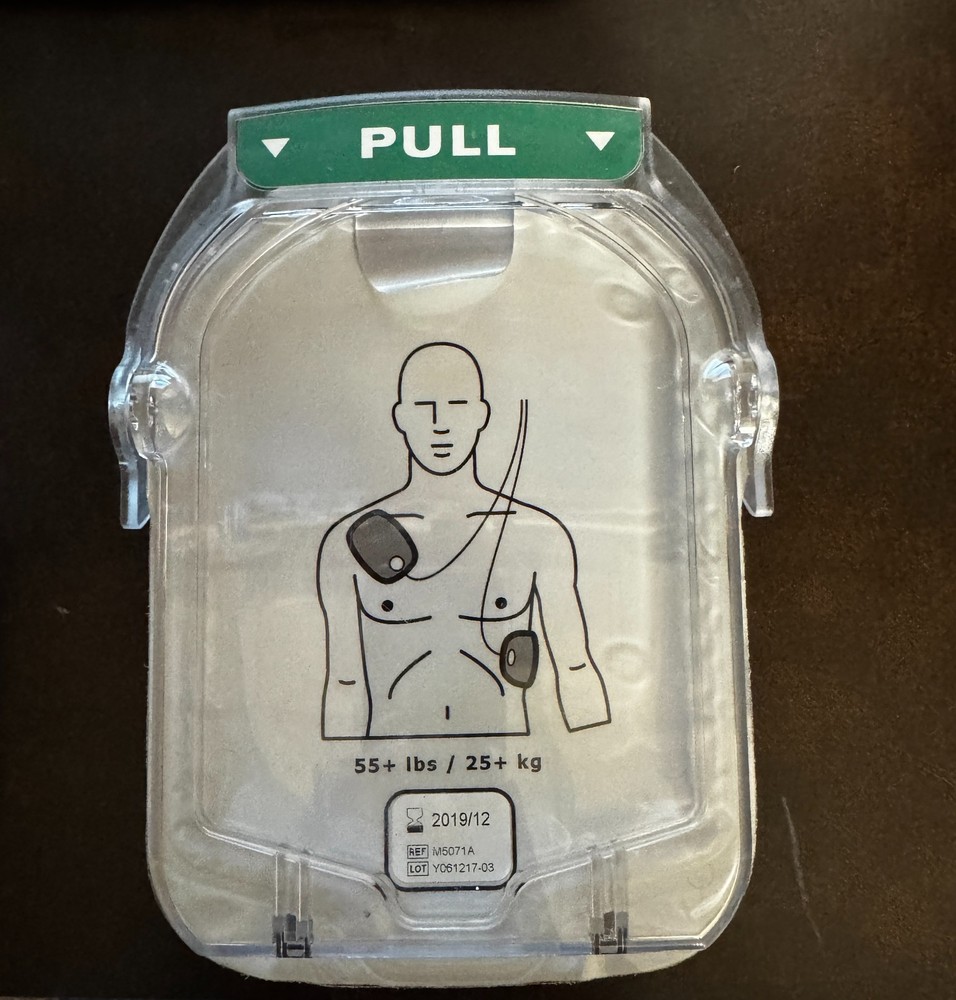 Philips Electrode Pads For Defibrillator EXPIRED PADS FOR TRAINING USE ONLY !!!