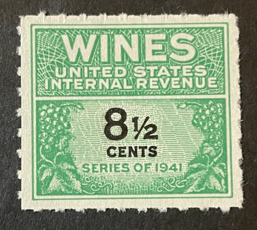 Stamps US Scott #RE184 never hinged