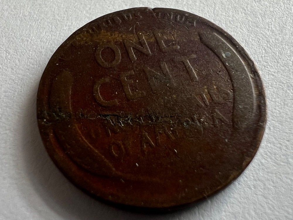VG/F 1919 Lincoln Cent with errors (see description) #8425