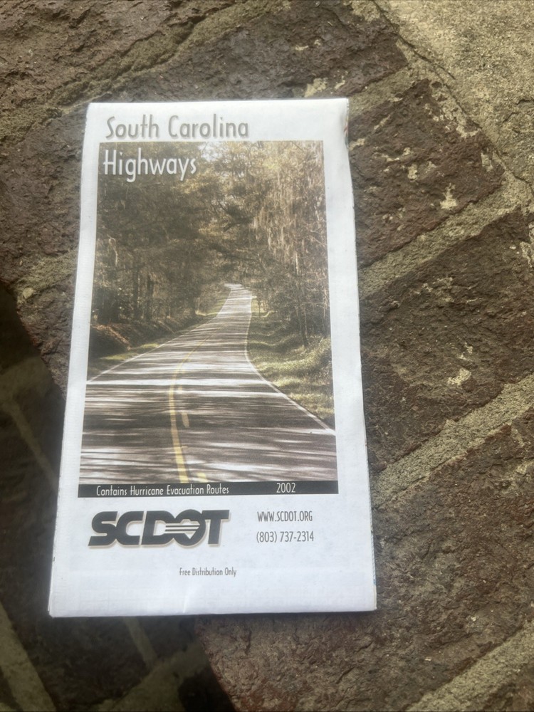 Scdot 2002 Map Highways