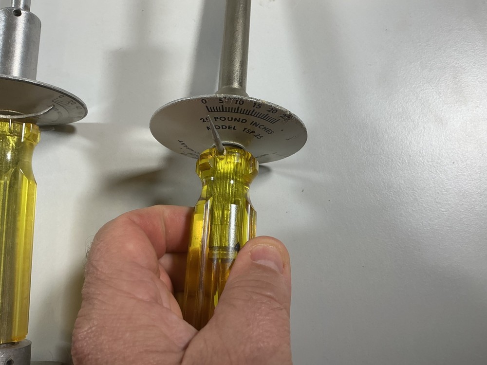 Technical Tools Company Torque Screwdriver Model TSP 25 & APC Mossberg Driver
