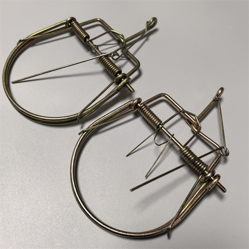 2pcs Size M Professional Rodent Traps Strong Spring Mouse Trap Snap Rat Catcher