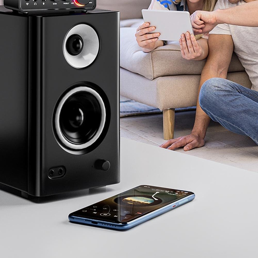 Bluetooth 5.3 Transmitter Receiver 2CH 200W Amplifier TPA3116D2 Stereo AUX Audio