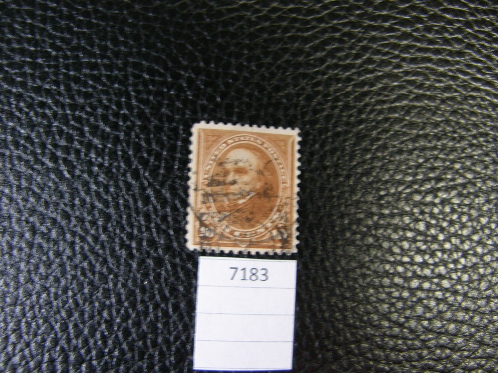 7183) One: 10¢ US Postage Stamp Daniel Webster 1898
