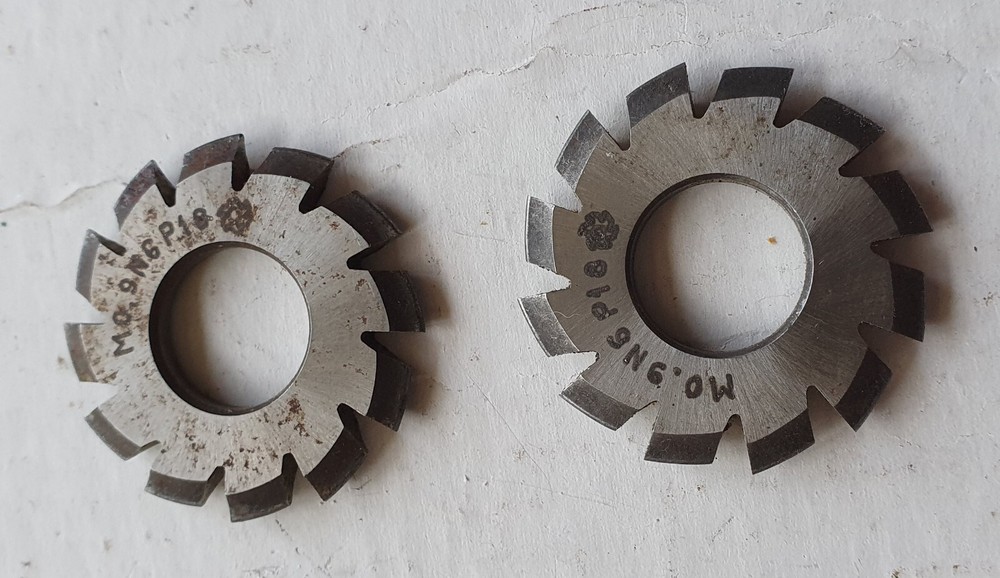 Involute Gears Cutter M 0.9 HSS