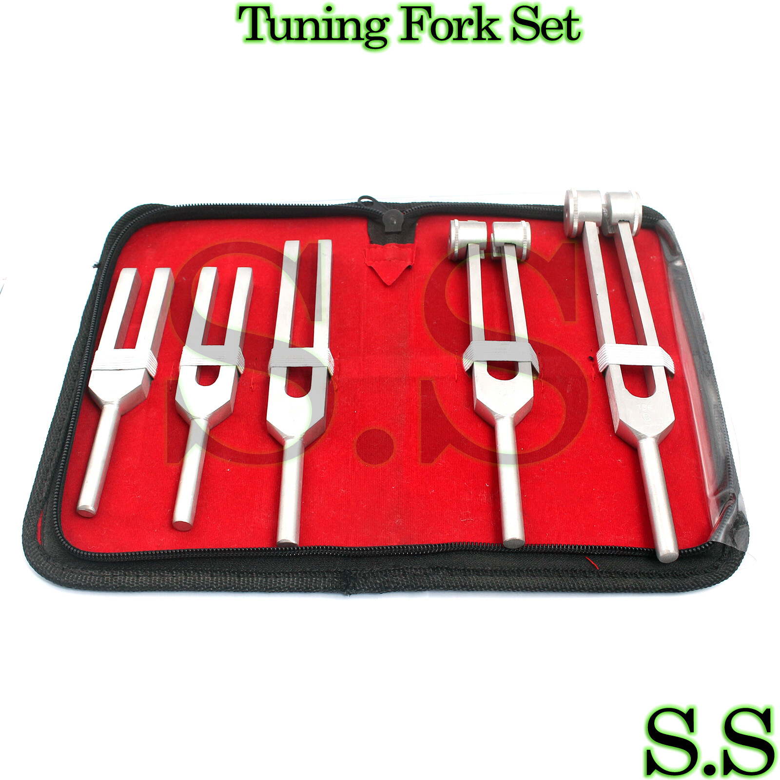 Tuning Fork Set of 5 - Medical Surgical Diagnostic instrument/s