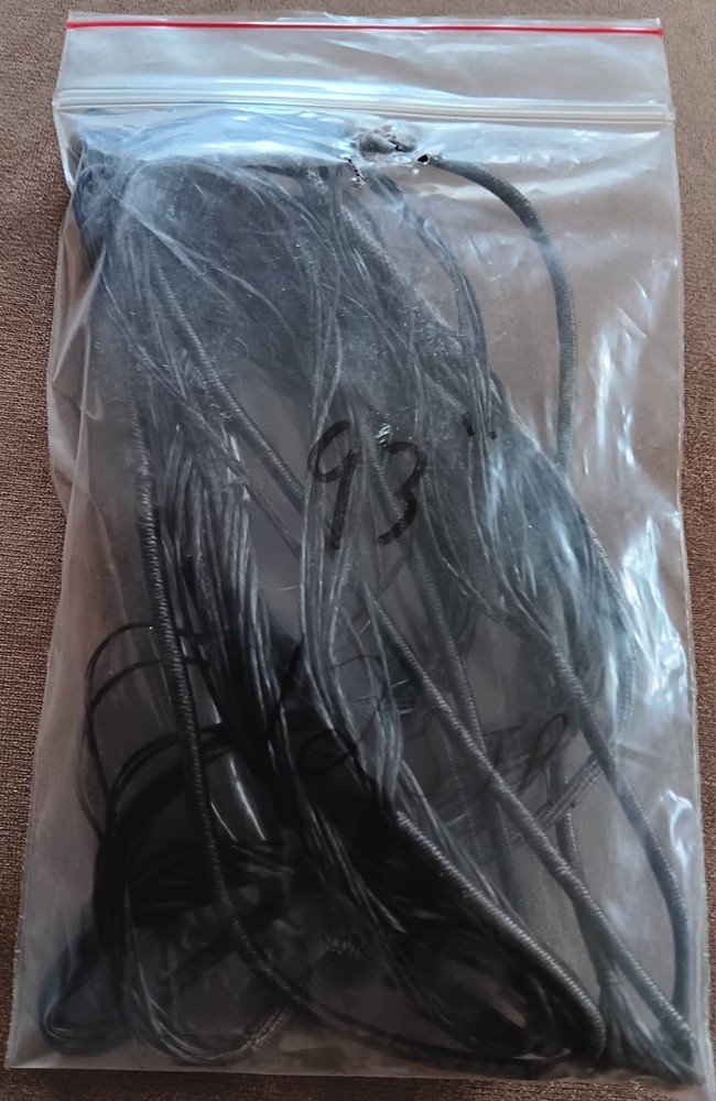 New Bow String Cable Black 93" 12 Strand!
