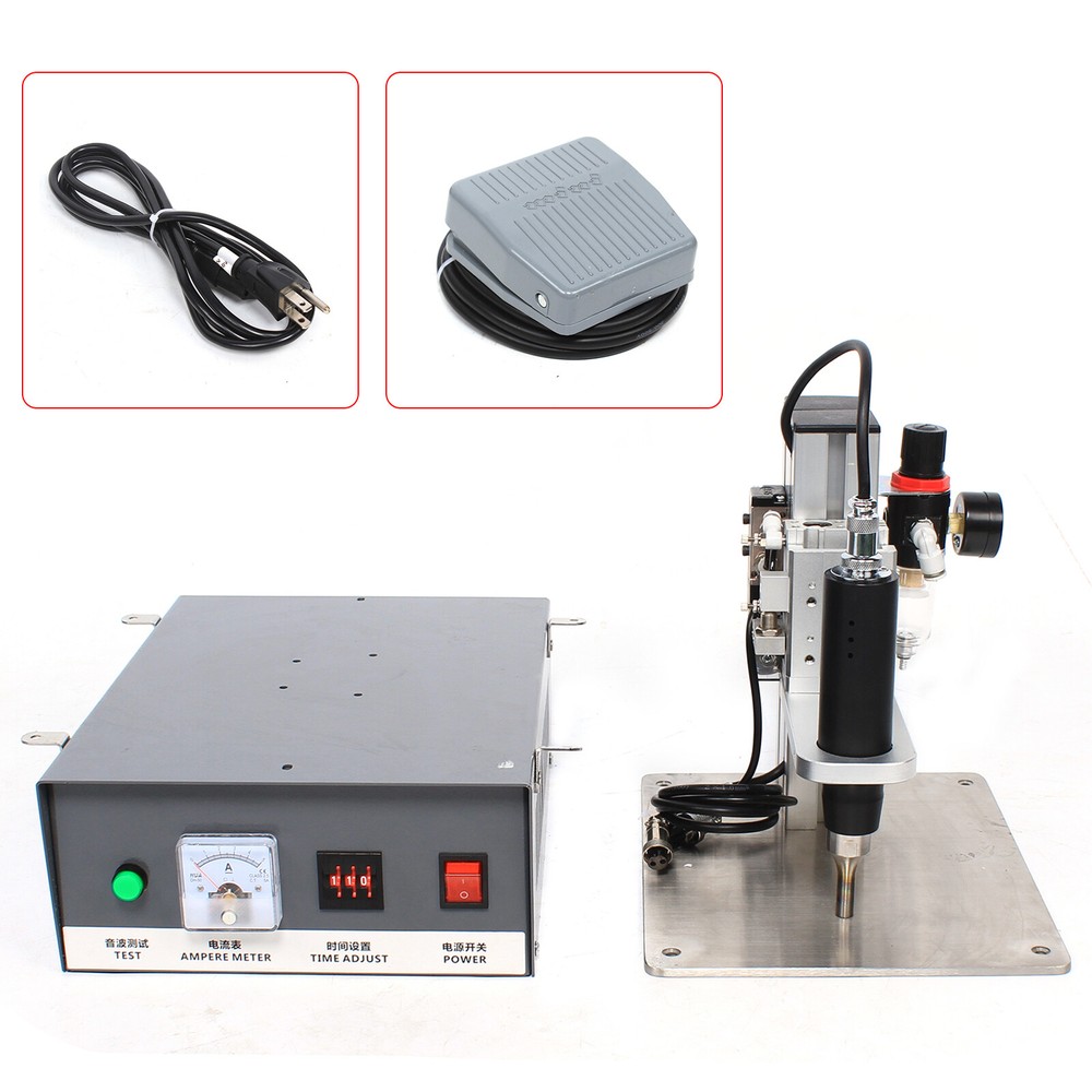 Semi Automatic Welder MachineUltrasonic Face Mask Welding Machine Mask Loop 500W