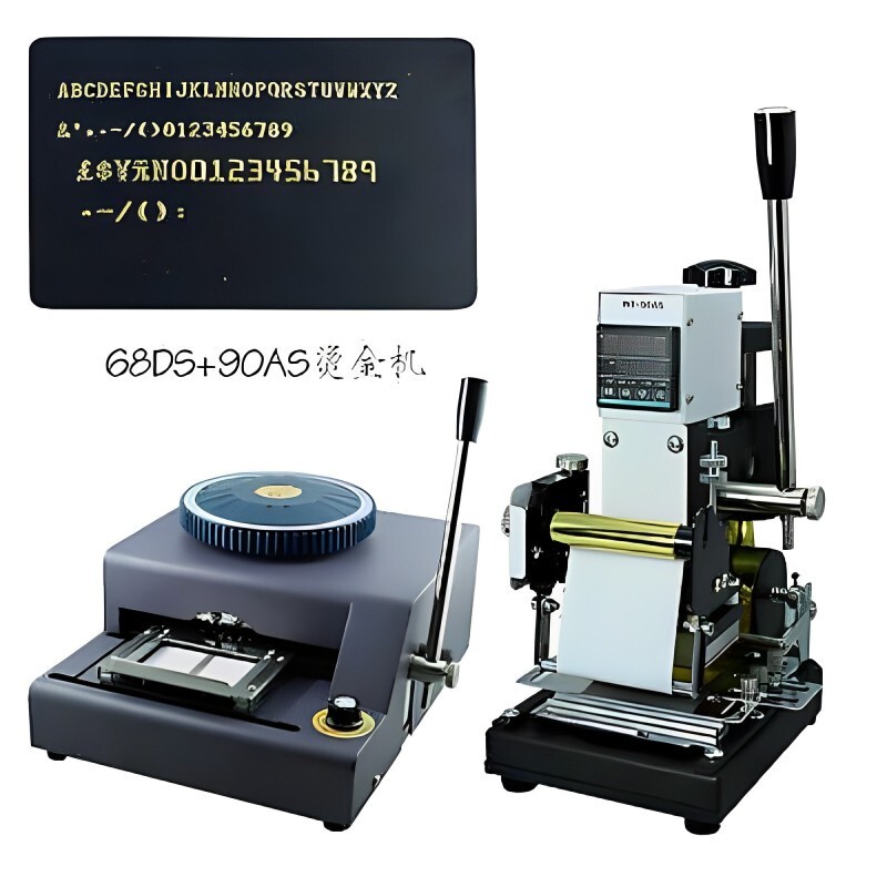 Emboss Number Machine Letters Numbers Embossing Coder Hot Stamping Machine