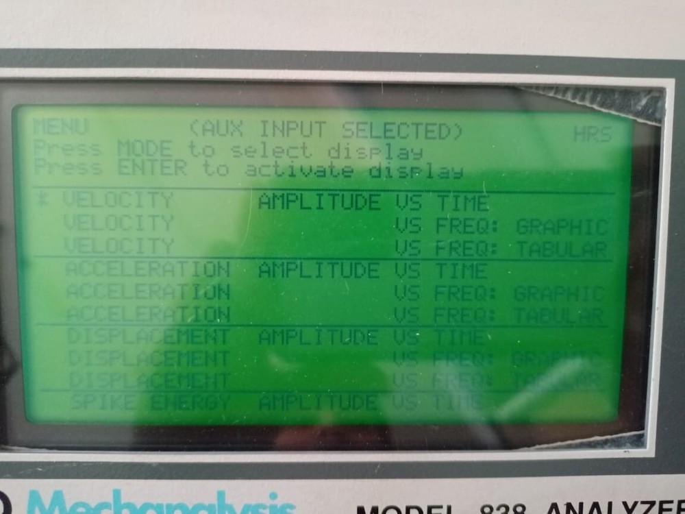 IRD Mechanalysis Model 838 Analyzer - WITHOUT ANY ACCESSORIES