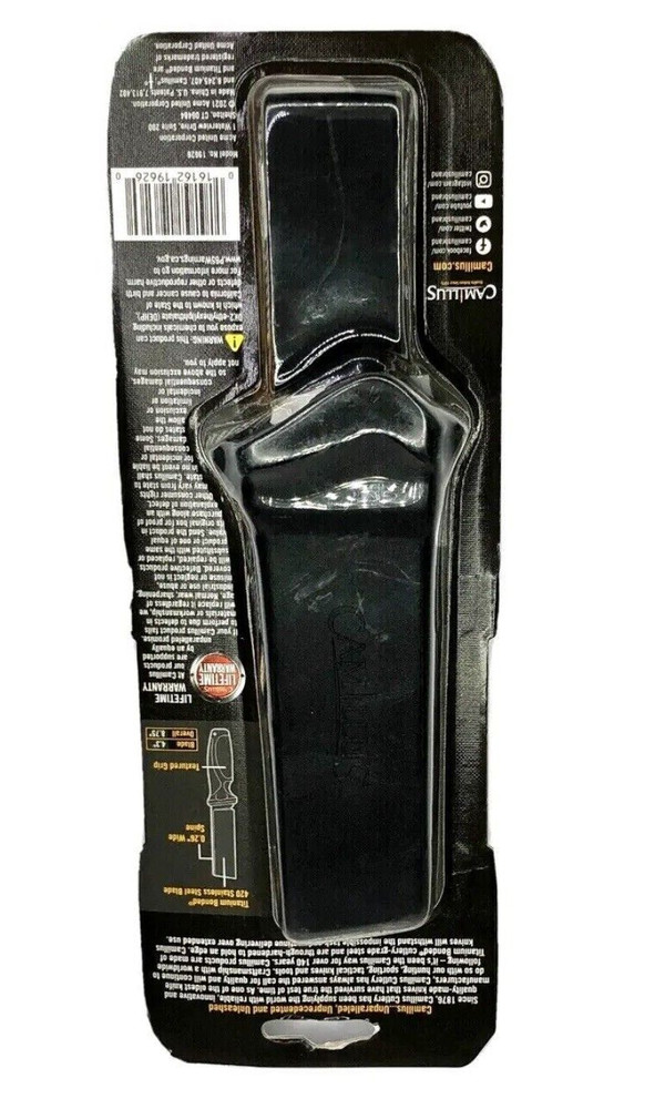 Camillus Swedge Fixed Blade Knife & Sheath
