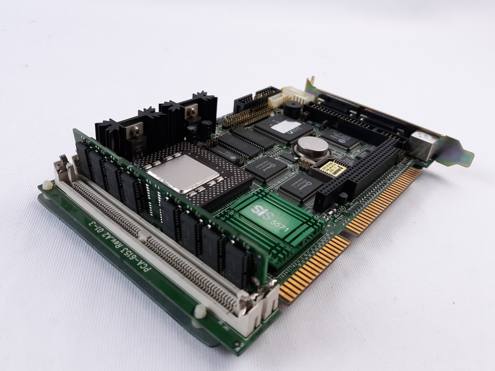 Advantech PCA-6153 CPU Board - Half-size Pentium CPU Card with VGA Controller