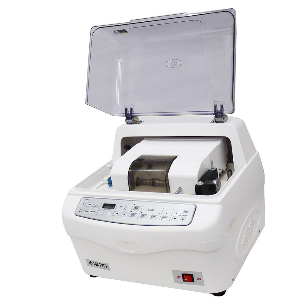 Automatic Eyeglass Grinding Machine Lens Edger for Lens Processing 110V 22-80mm