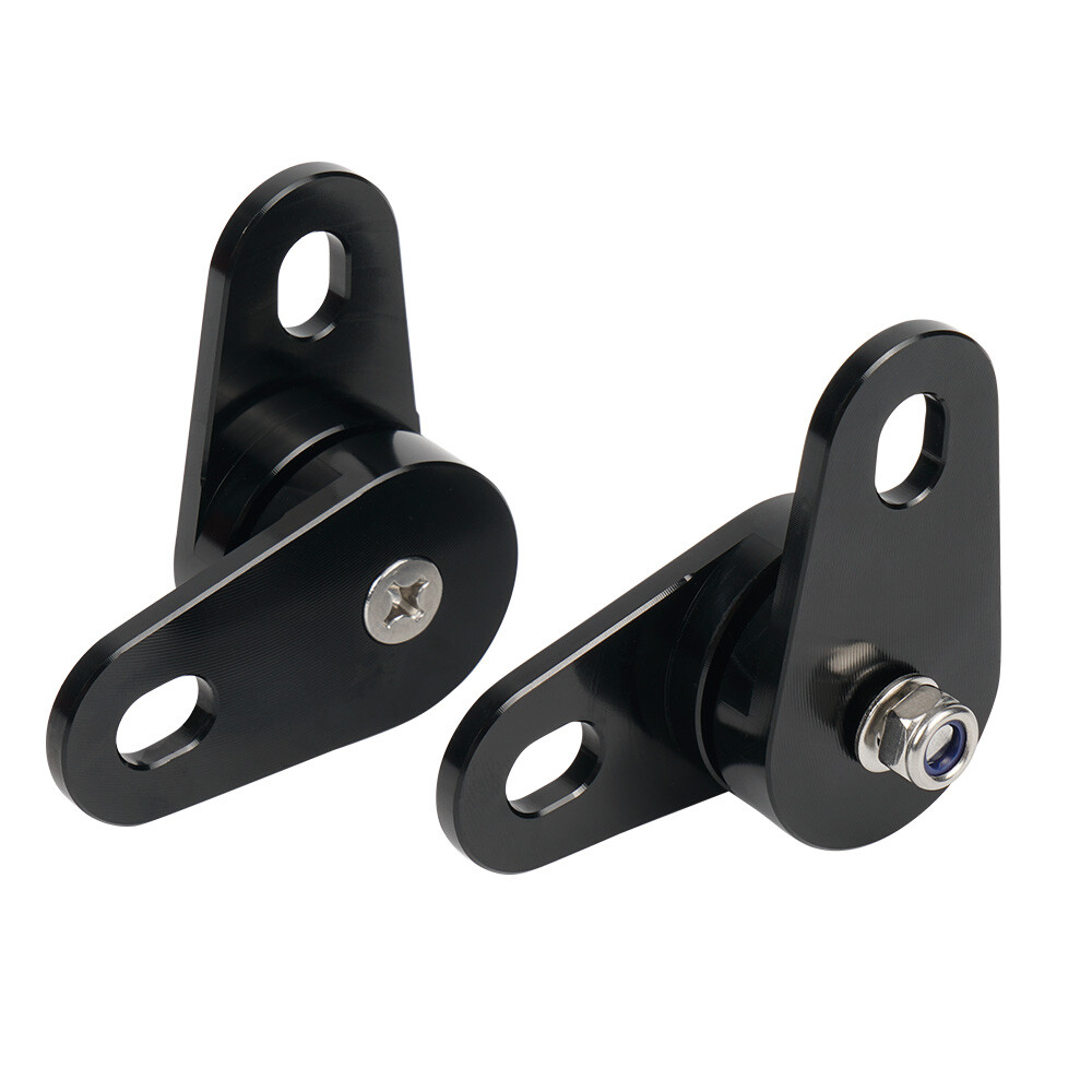 Aluminum Muffler Pipe Mounts Hangers Adjustable For Yamaha Banshee 350 1987-2006