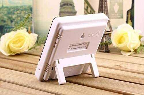 Thermometer Indoor Digital LCD Hygrometer Temperature Humidity Meter Alarm Clock