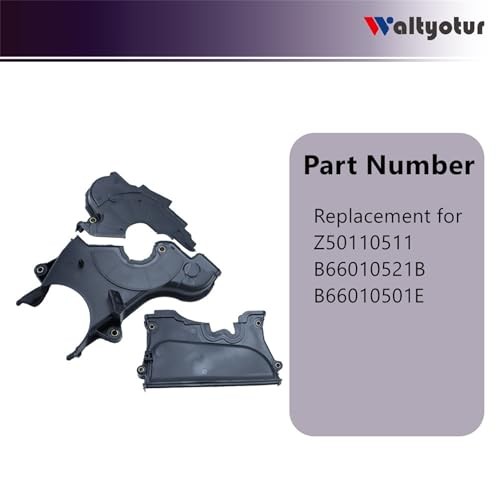 Engine Timing Cover Set Replacement for 1995-2001 Protege 1.5L Replacement for