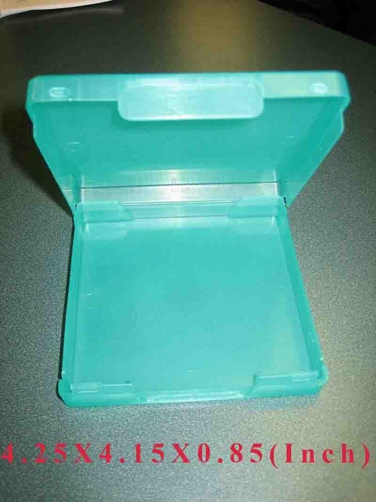 50 PCS RARE 5-DISKETTE GREEN POLY CASES 80156