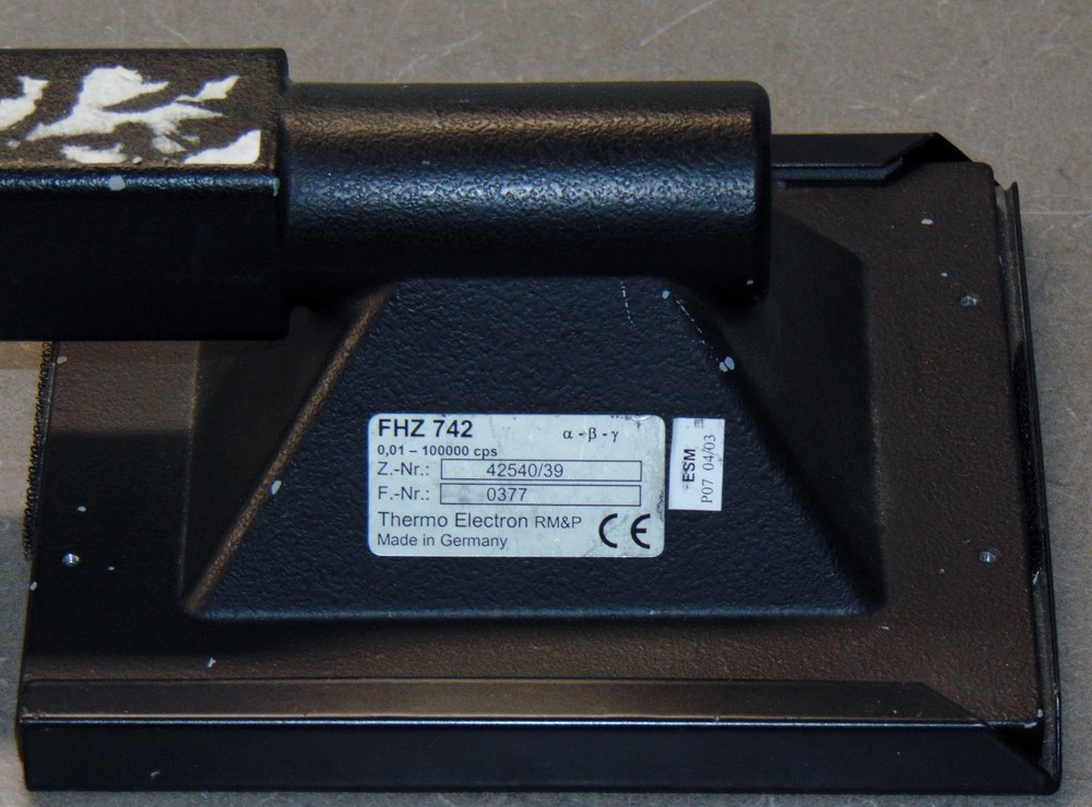 Thermo FHZ 742 Surface Contamination Detector Probe Quantity Available