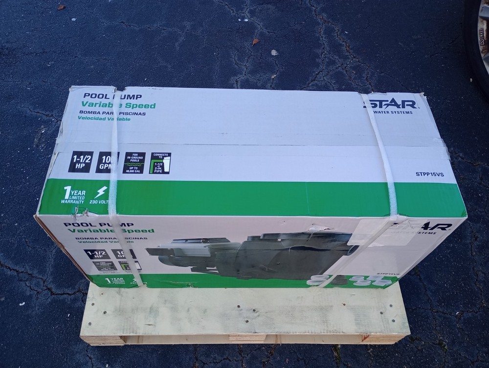 STAR 1.5 HP Programmable Variable Speed Pool Pump (Energy Star) STPP15VS
