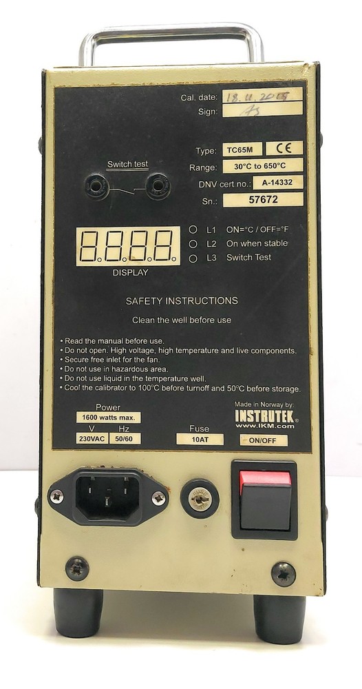 LEMAG TC65M Portable Temperature Calibrator