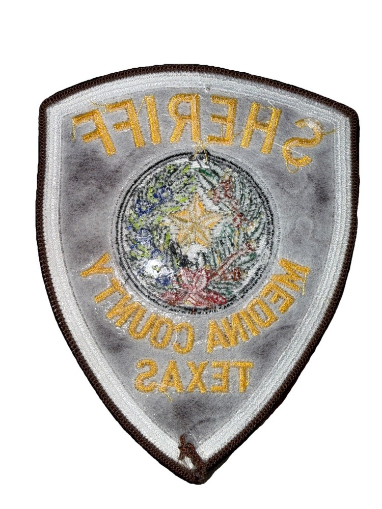 Authentic- Medina County Tx SO Sheriffs dept patch