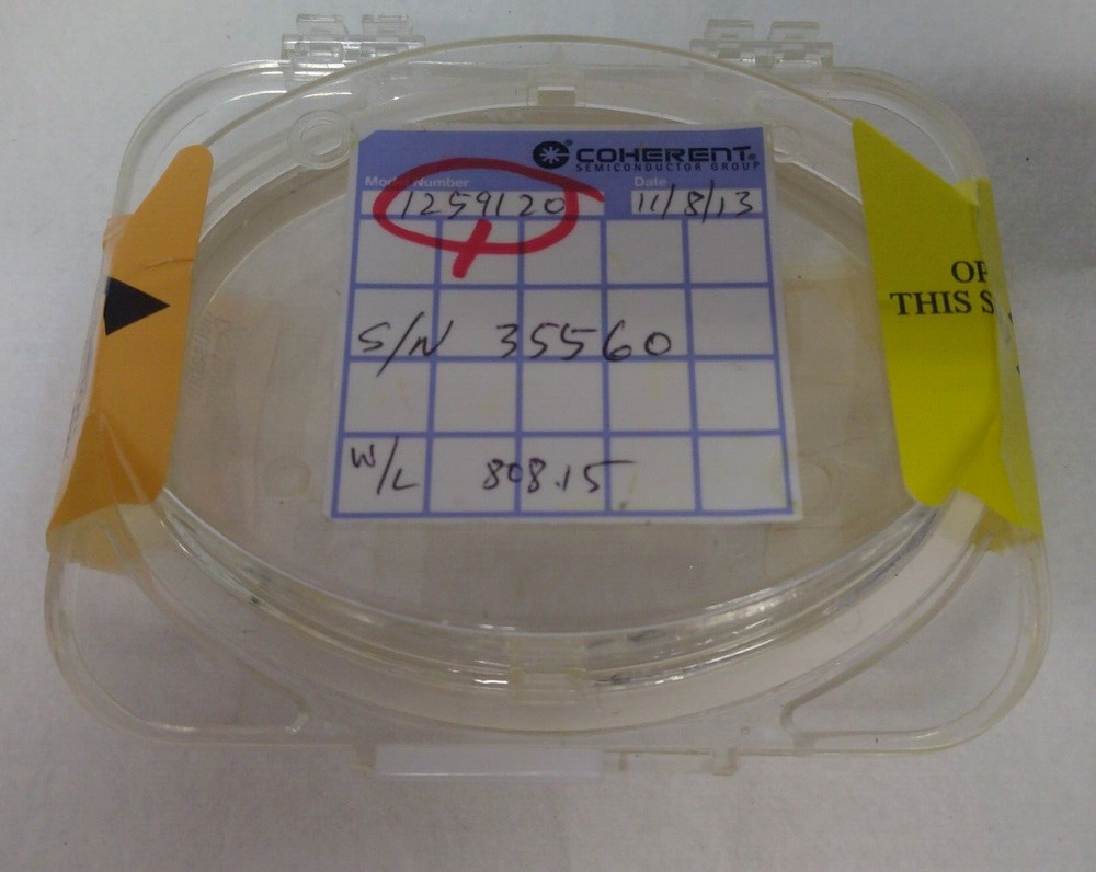COHERENT 1259120 Laser DPSS Horizontal Bar Pump 808.15 Water Cooled Diode Array