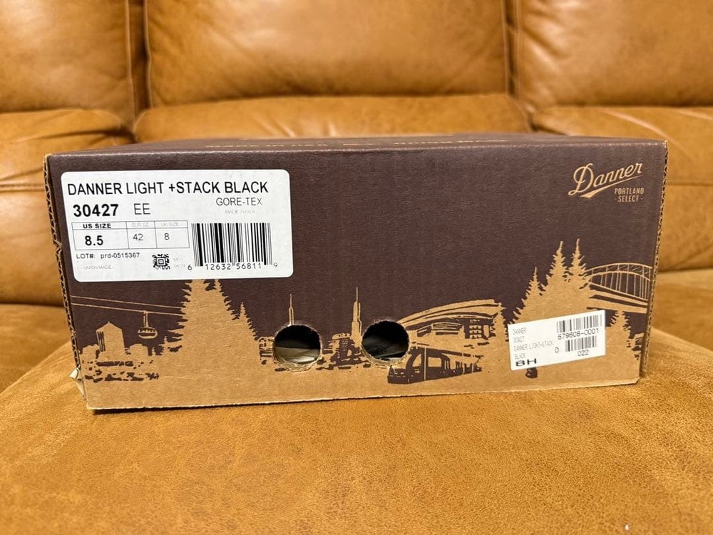 DANNER LIGHT STACK Stumptown Danner zipper stump