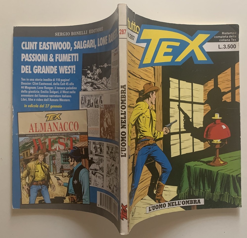 BONELLI TUTTO TEX N.287 1999