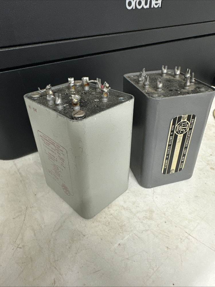 (2) UTC HA-106 Transformers