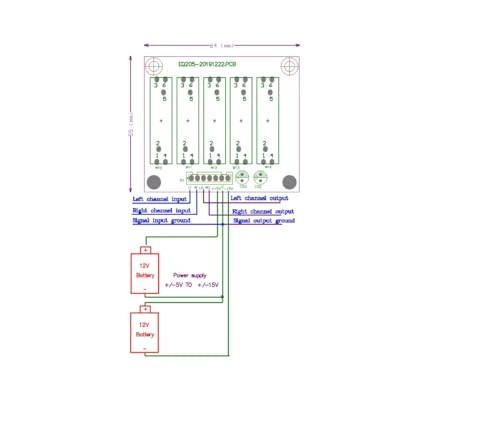 5-Band Stereo Equalizer Board Module | Audio Tone Preamplifier | High-Quality So