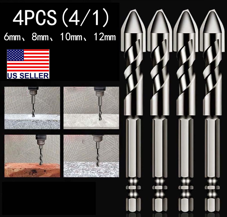 High-Strength Eccentric Twist Drill Bit, Oblique Head Eccentric Drill Bit-USA