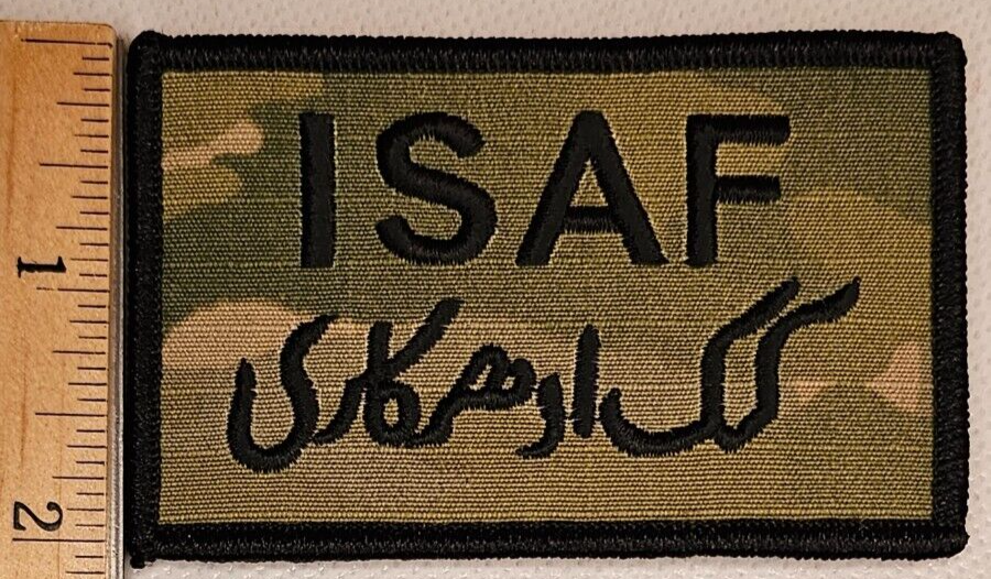 ISAF OCP With Hook Fastener And Pashto Script Patch