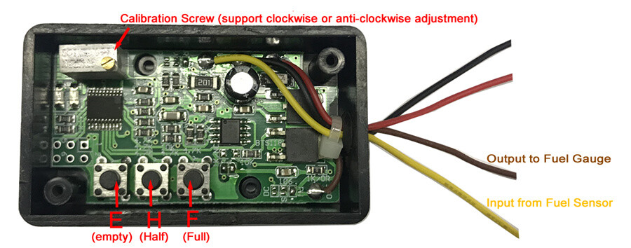 1 x Fuel Gauge Interface Module Converter Voltage 0~5V For Matching Specific