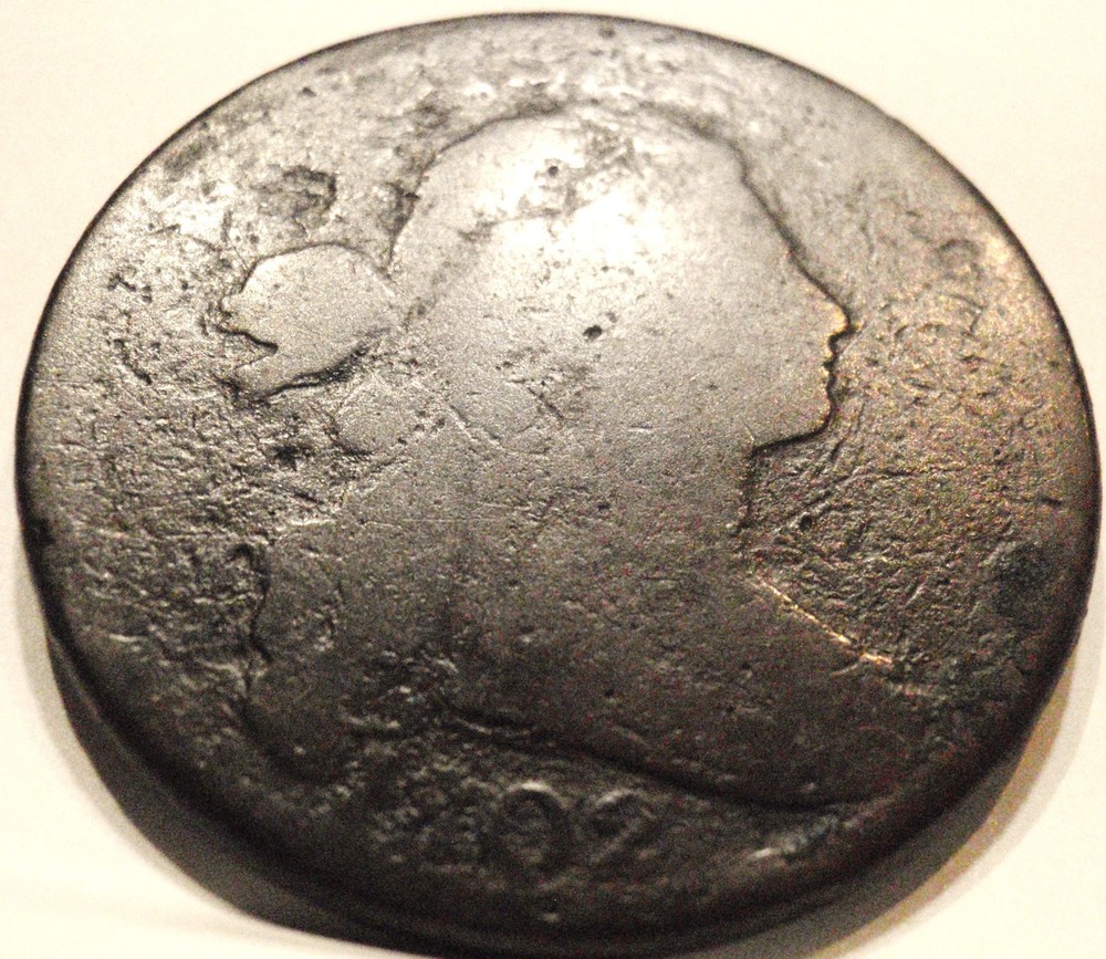 1802 Normal Reverse Draped Bust Large Cent GOOD/VG Coin Nice Example!