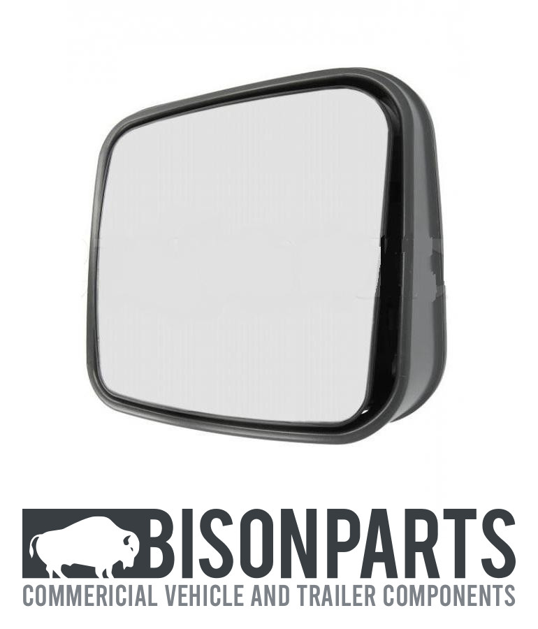 MANUAL WIDE ANGLE MIRROR HEAD RH FITS RENAULT KERAX, MIDLUM, PREMIUM & D RANGE