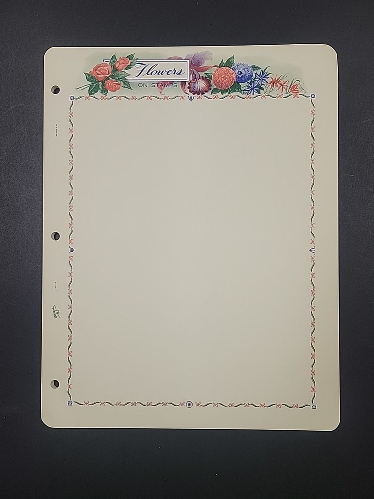 Original White Ace Album Pages For Flower Topical 15 Pack    Free Shipping