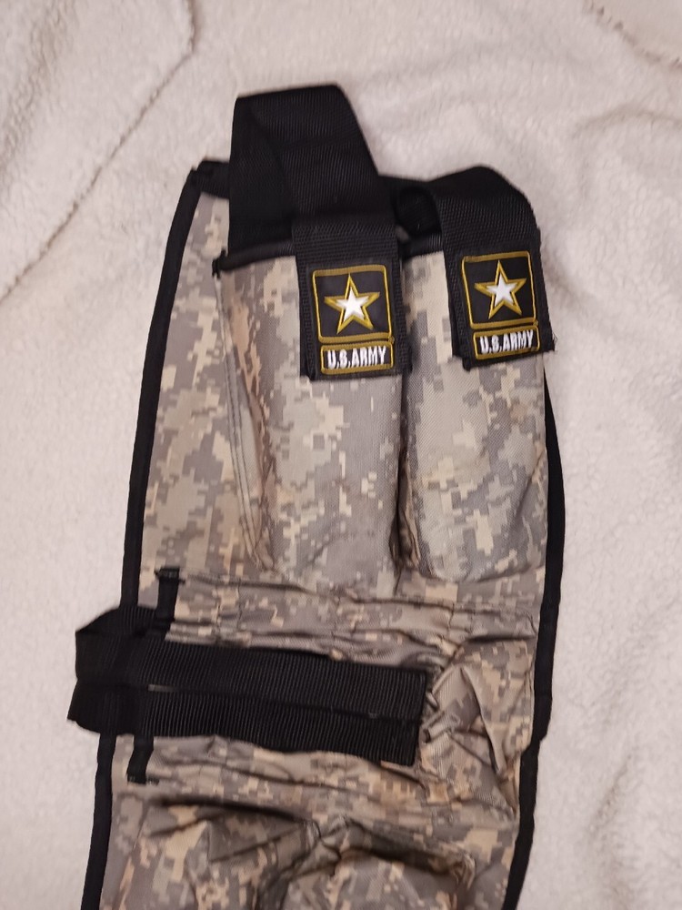 Paintball Ammo Pack Utility Belt 5 Compartment Digital Camo Army Adjustable