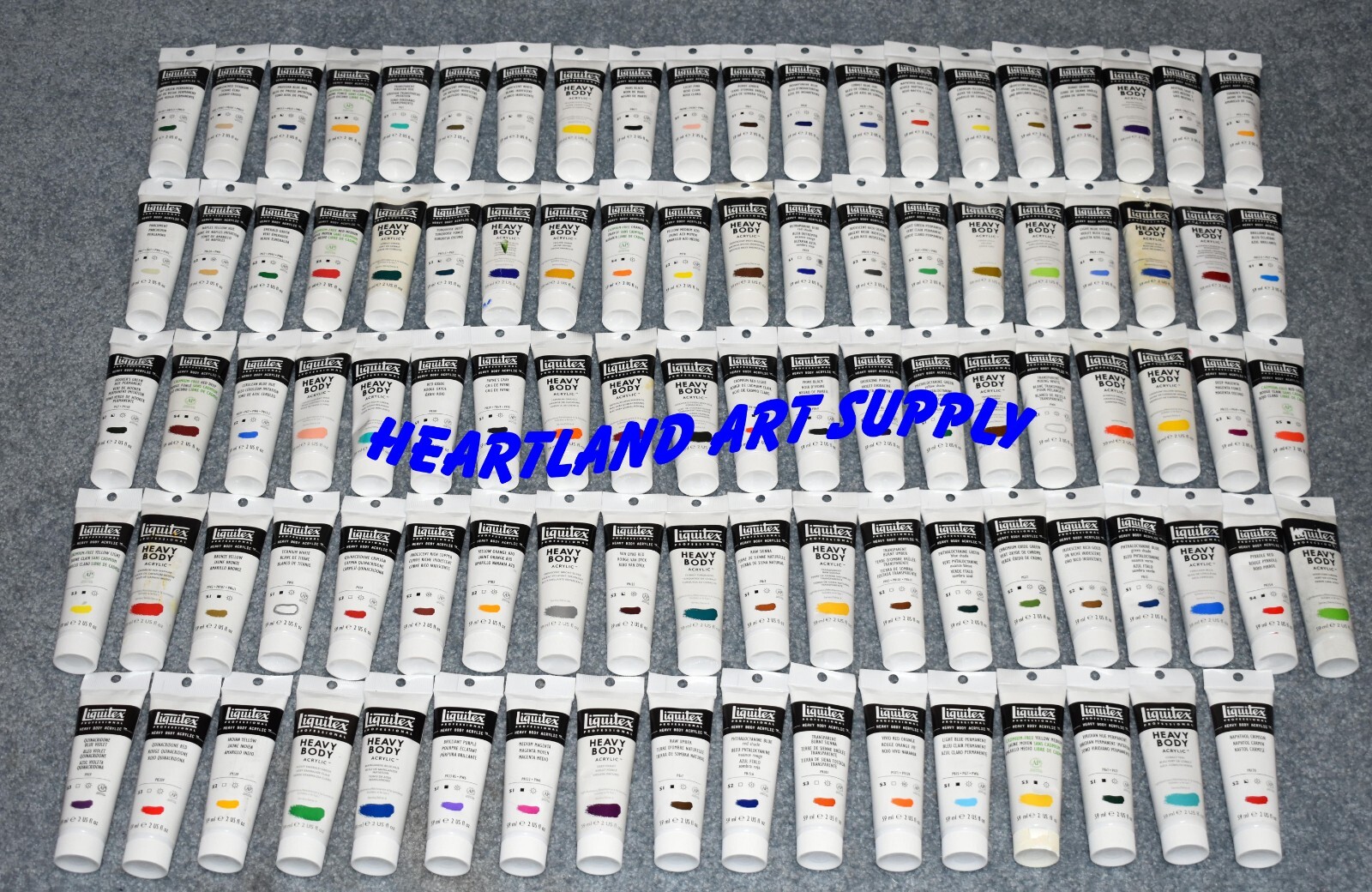 LIQUITEX Heavy Body Acrylics CHOOSE 2-3-4 DIFF COLORS for a 10% 15% 20% Discount