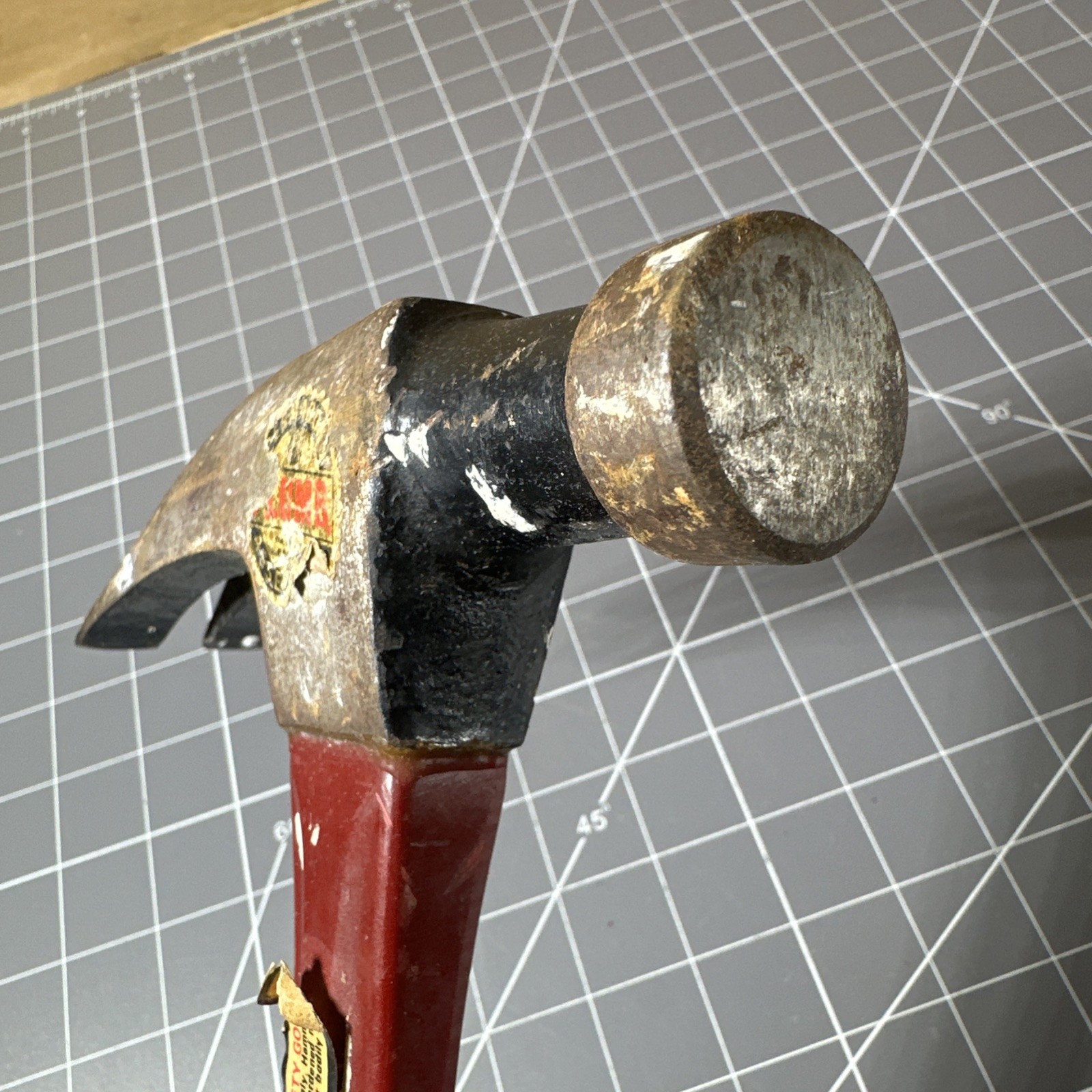 Early Plumb 20 Oz Framing Rip Claw Hammer Fiberglass Handle Permabond USA