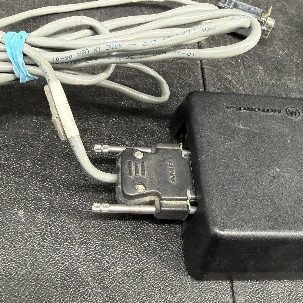 Motorola RLN4008E Programming Radio Interface Box w/ Cables