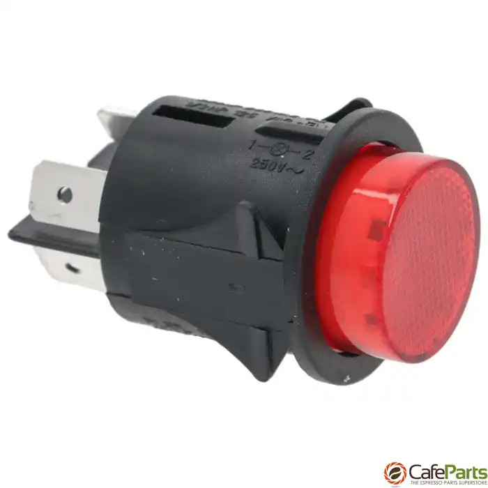 Red Bipolar Switch 16a 250v Off-On