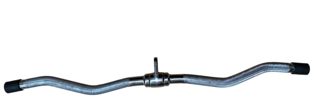 30.5” Rotating Curl & LAT Pulldown Bar Attachment for GYM Cable Machine.